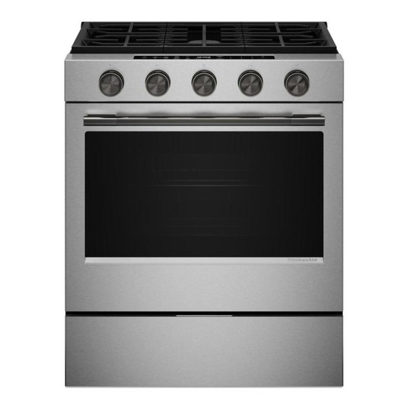 Black Ore Handle and Knob Hardware Accessory Kit for KitchenAid® Slide-In Convection Gas Range W11773965