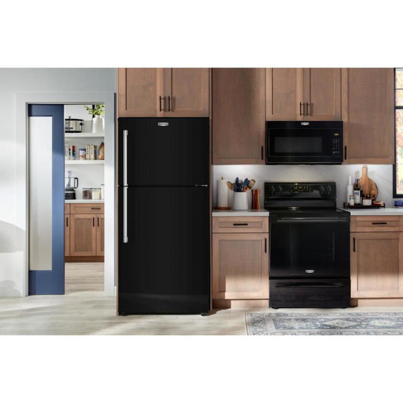 Maytag® 30-Inch Wide Top-Freezer Refrigerator with Garage Mode - 19 Cu. Ft. MRTX5119SB