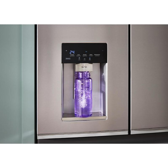 Whirlpool® 36-inch Wide True Counter Depth 4-Door French Door Refrigerator - 22 cu. ft. WRMC7036RV