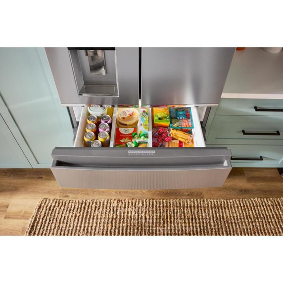 Whirlpool® 36-inch Wide True Counter Depth 4-Door French Door Refrigerator - 22 cu. ft. WRMC5036RZ