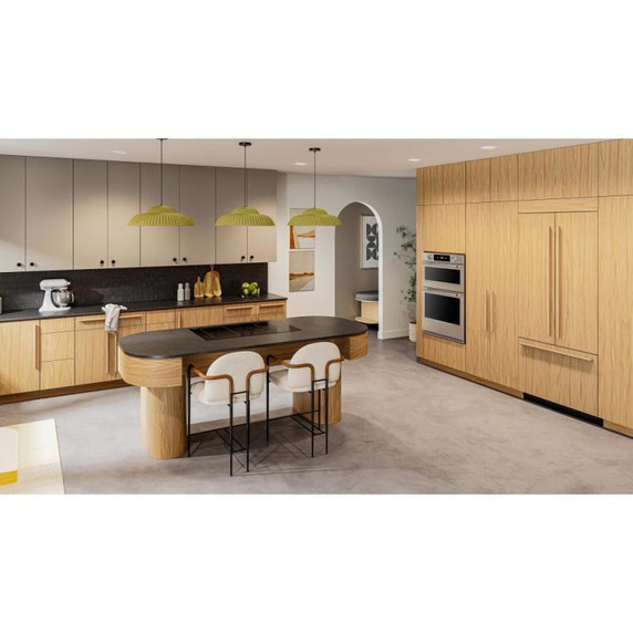Kitchenaid® 20.8 Cu. Ft. 36" Built-In Panel-Ready French Door Bottom Mount Refrigerator with Platinum Interior KBFN536TPA
