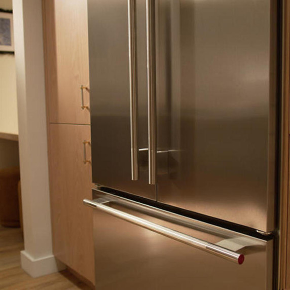 Kitchenaid® 24.2 Cu. Ft. 42" Built-In Panel-Ready French Door Bottom Mount Refrigerator with Platinum Interior KBFN542TPA