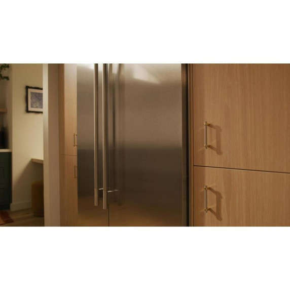 Kitchenaid® 24.2 Cu. Ft. 42" Built-In Panel-Ready French Door Bottom Mount Refrigerator with Platinum Interior KBFN542TPA