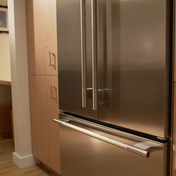 Kitchenaid® 24.2 Cu. Ft. 42" Built-In Panel-Ready French Door Bottom Mount Refrigerator with Platinum Interior KBFN542TPA