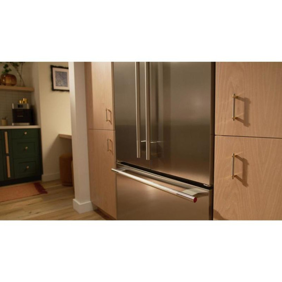 Kitchenaid® 24.2 Cu. Ft. 42" Built-In Panel-Ready French Door Bottom Mount Refrigerator with Platinum Interior KBFN542TPA