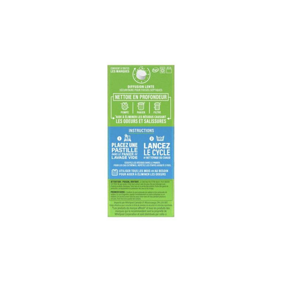 Affresh® Washing Machine Cleaner Tablets - 3 Count Carton W10549845B