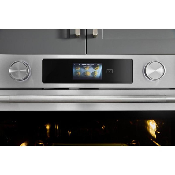 Kitchenaid® 30-inch Smart Electric Combo Wall Oven with Intelligent Cooking Camera - PrintShield™ Finish KOEC930SPS
