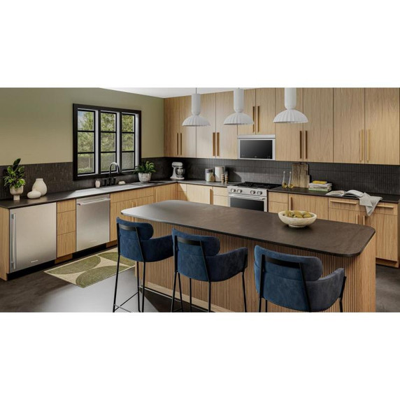 Kitchenaid® 24" Undercounter Refrigerator with Stainless Steel Door KURR124SSB