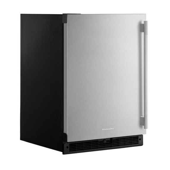 Kitchenaid® 24" Undercounter Refrigerator with Stainless Steel Door KURL124SSB