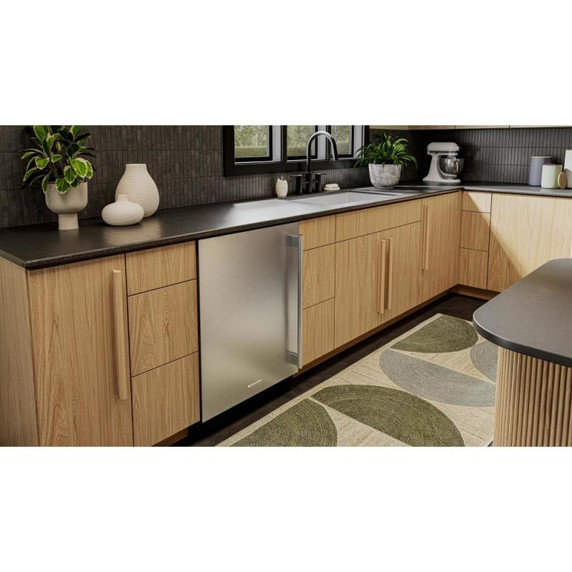 Kitchenaid® 24" Undercounter Refrigerator with Stainless Steel Door KURL124SSB