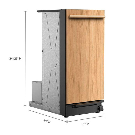 KitchenAid 15 in. Built-In Trash Compactor with Built-In Odor Management System KTTP515TPA