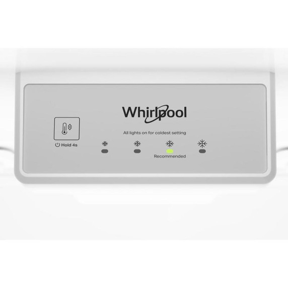 Whirlpool® 28-inch Wide Top Freezer Refrigerator with Total Coverage Cooling- 18.0 Cu. Ft. WRTX5118TB