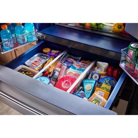 Maytag® 29 Cu. Ft. XL Capacity French Door Bottom Mount Refrigerator with In-Door-Ice® Dispensing System MRMF5436TZ