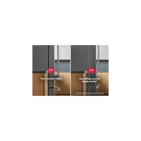 Kitchenaid® Counter-Depth French Door Refrigerator with Intelligent Auto Fill KRFC536SPS