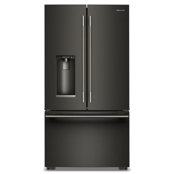 Kitchenaid® Counter-Depth French Door Refrigerator with Intelligent Auto Fill KRFC536SBE