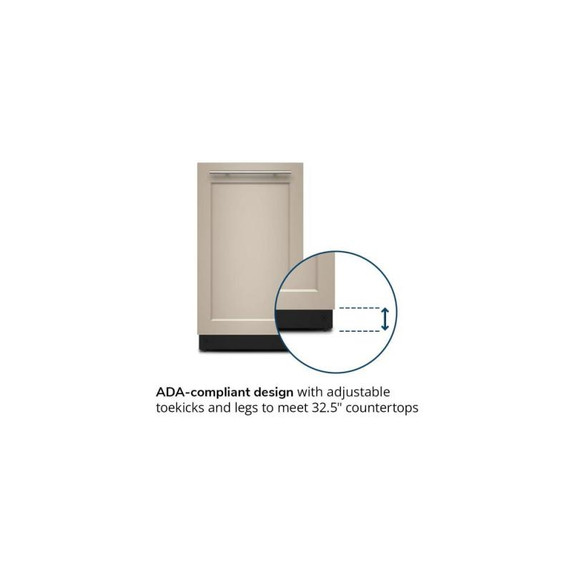 18" Panel-Ready Dishwasher with Flush Install  - 48 dBA UDPS5118SP