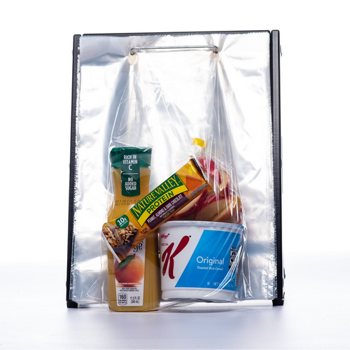Saddle Bag, Wicket Bags, Clear food Bags, Clear Saddle Bags, Fruit and Veggie Bag, clear food bags, sandwich bag, meal bag, grab and go bag
