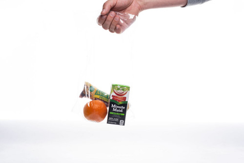 Handle Bag Clear LLDP Handle Bag Plastic Bag With Handles