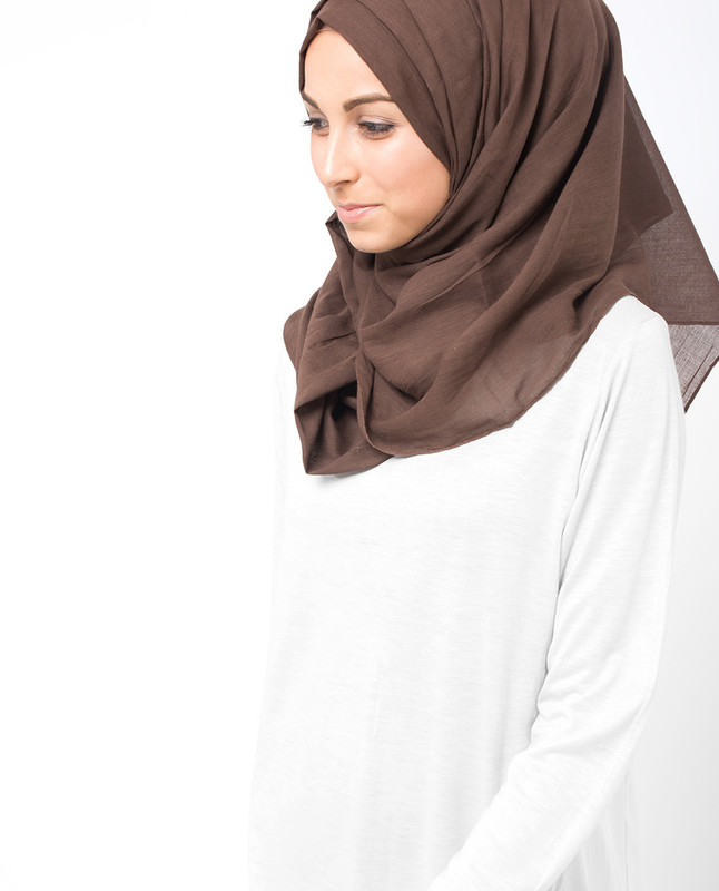 Chestnut Voile Hijab