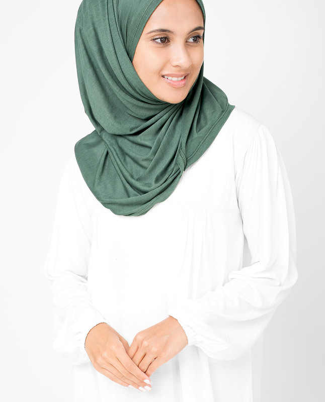 Dark Forest Viscose Jersey Hijab