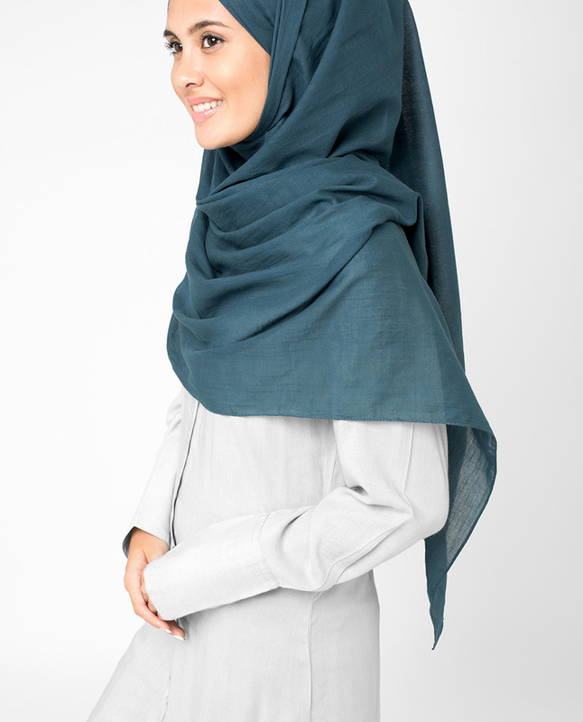 Midnight Navy Voile Hijab