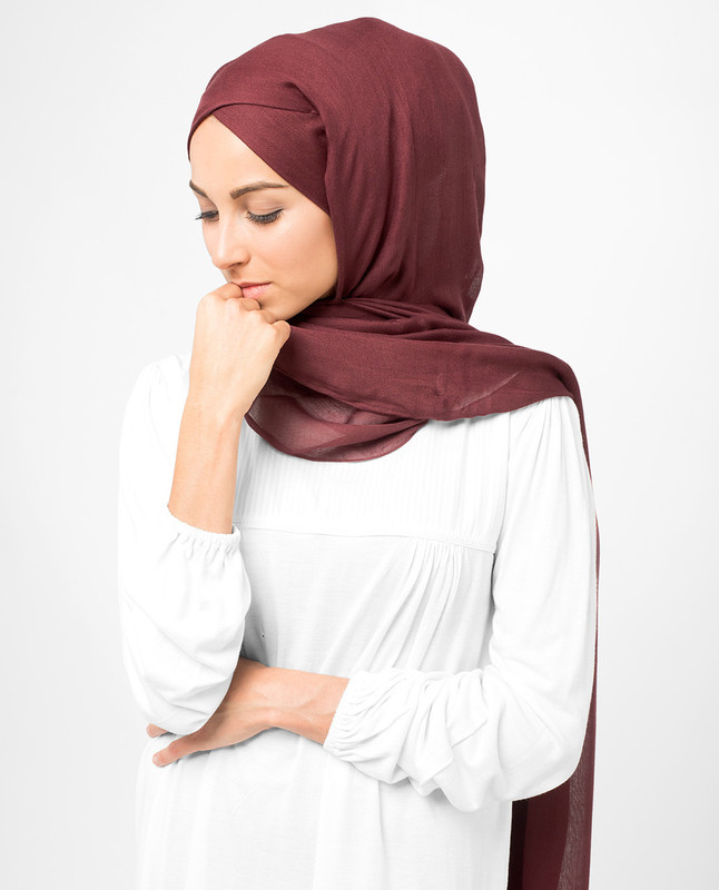 Rumba Red Viscose Hijab