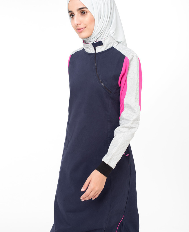 Casual Navy Jilbab