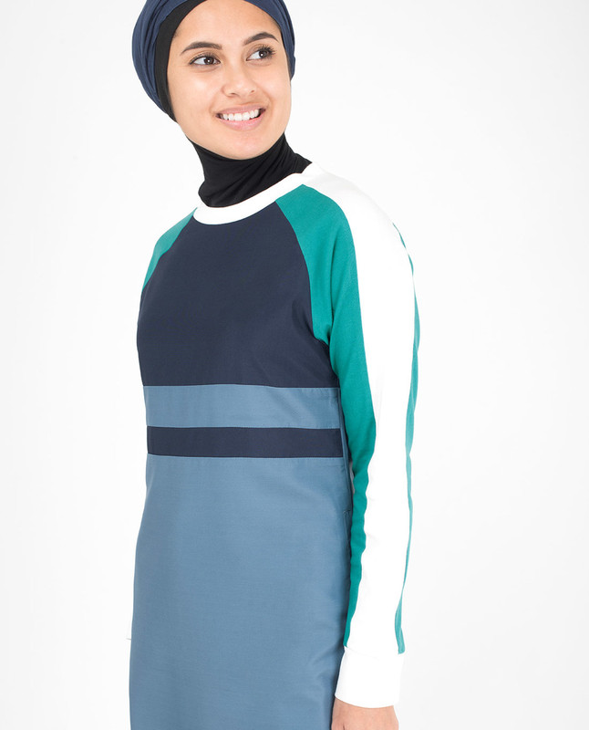 Modest Teal Jilbab