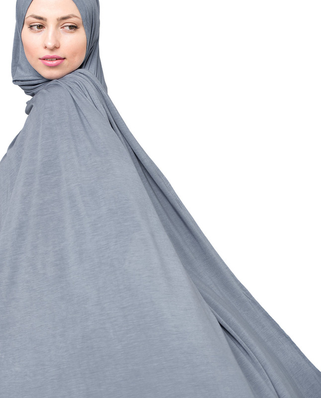light blue scarf hijab