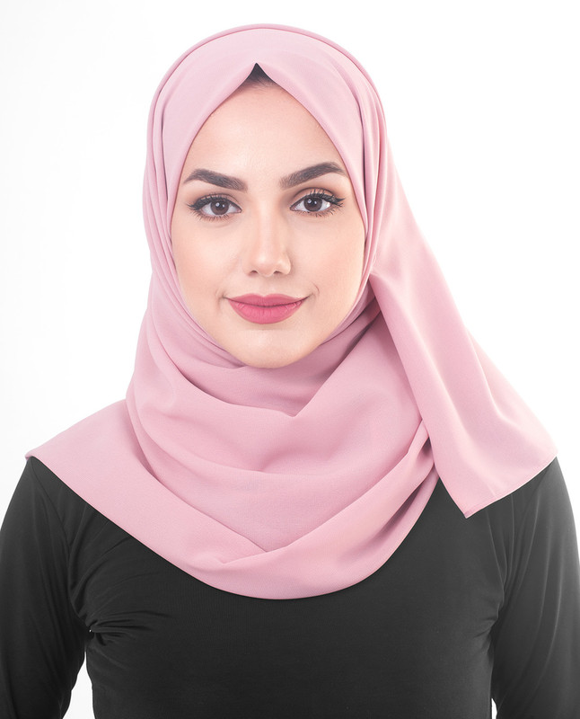 Purple hijab scarf