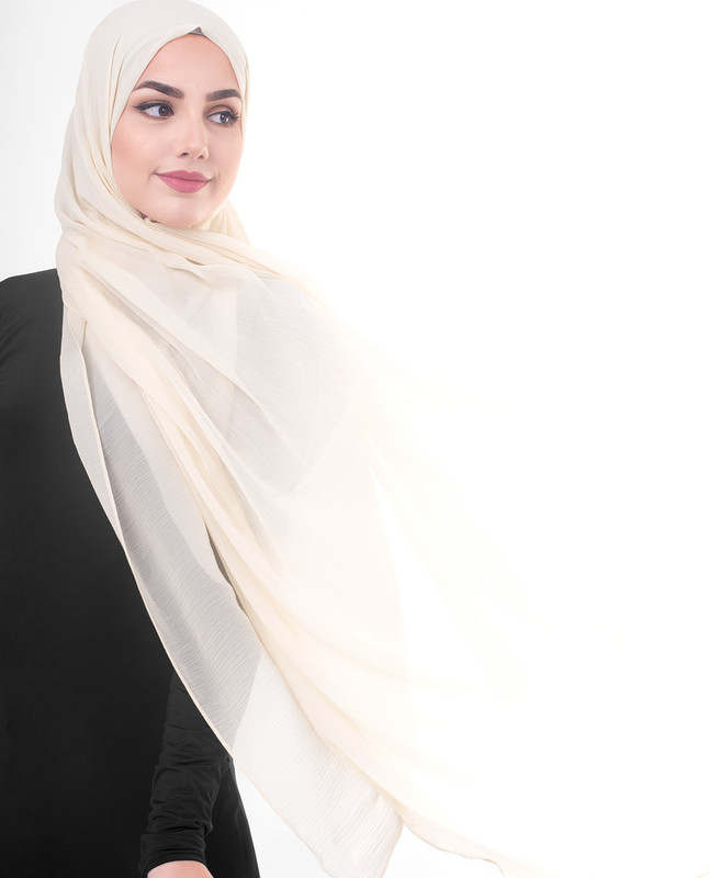 Casual brown hijab scarf