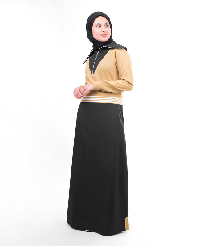 Heavy jersey abaya jilbab