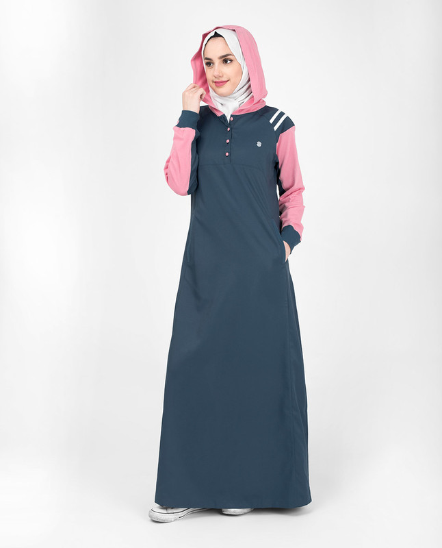 Buy grey abaya jilbab