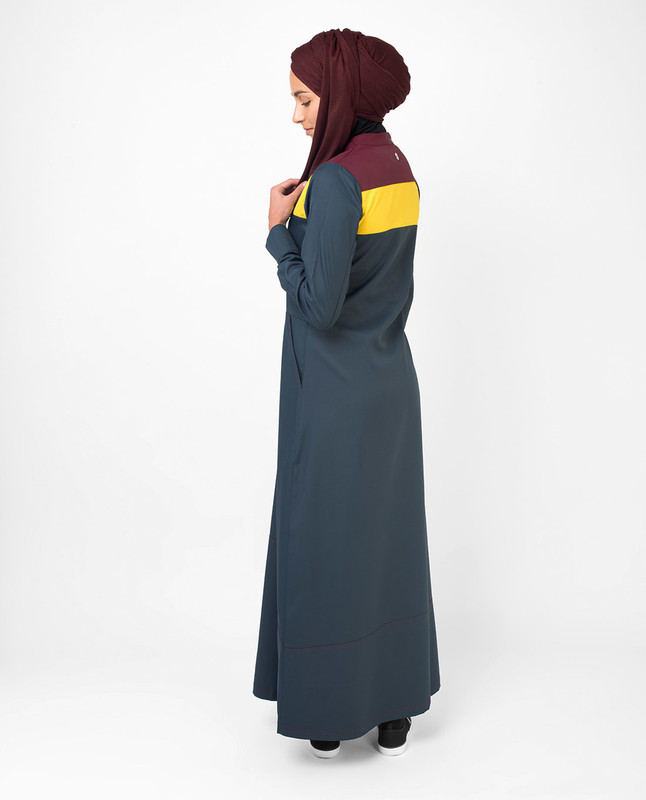 Side pockets abaya jilbab