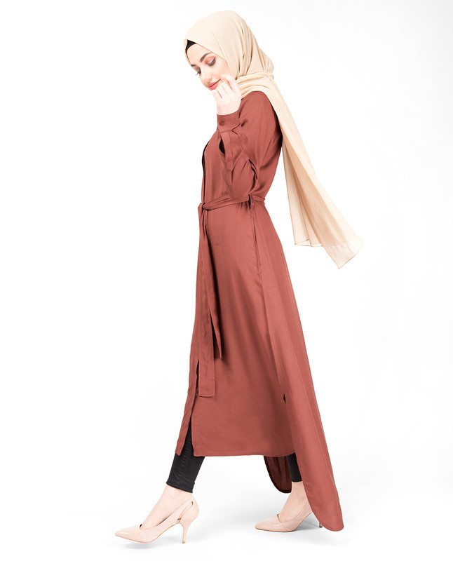 Chutney High Low Shirt Dress