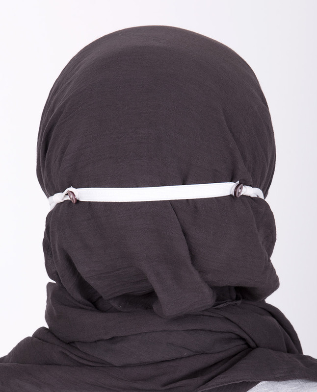 Tendor Yellow Hijab Friendly Button Fabric Mask
