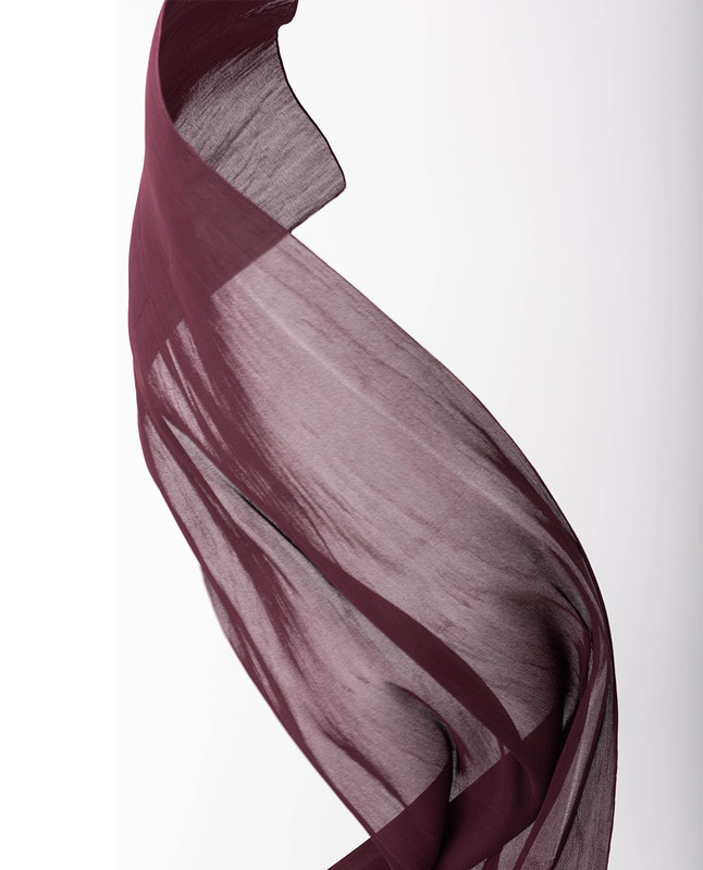 Zinfandel Premium Pleated Chiffon Hijab