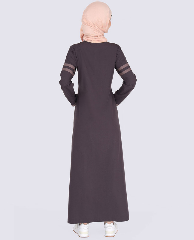 Shale and Grey Contrast jilbab