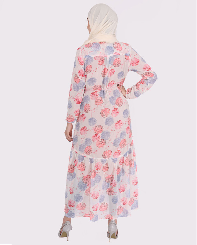 Floral Bliss Flared Outerwear