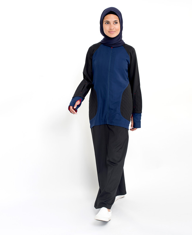 Sporty Chic Jilbab - Great Britain | Islamic Design House