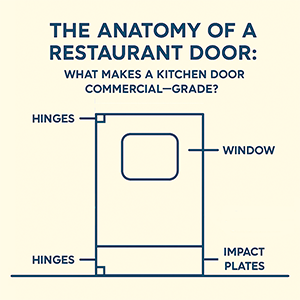 The Anatomy of a Restaurant Door: What Makes a Kitchen Door Commercial-Grade?