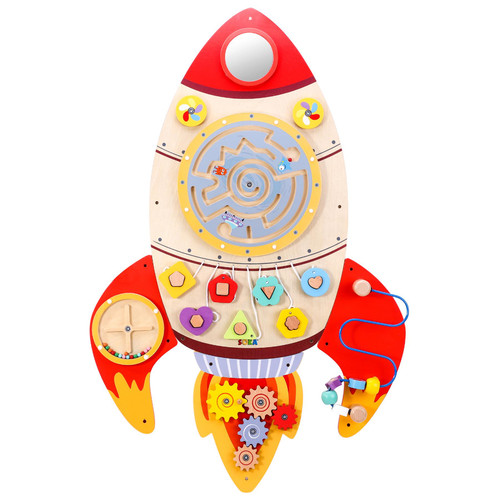 Soka Wooden Toy Deco for Children -Rocket