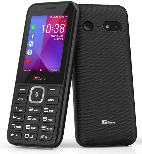 TTfone TT240 Simple Whatsapp Mobile Phone 3G KaiOS Feature Smartphone with Vodafone Sim