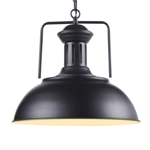 Piastra Suspension Pendant Lamp,  Hanging & Ceiling Light, Black