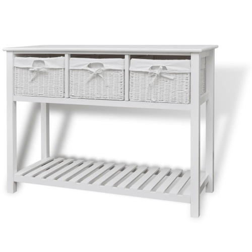 Storage Sideboard White Home Decor