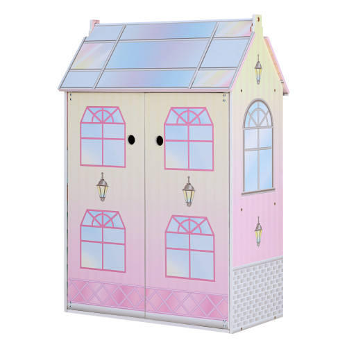 Olivia's Little World Kids 12" Doll House & 10 Accessories 3.5" Dolls TD-12518D