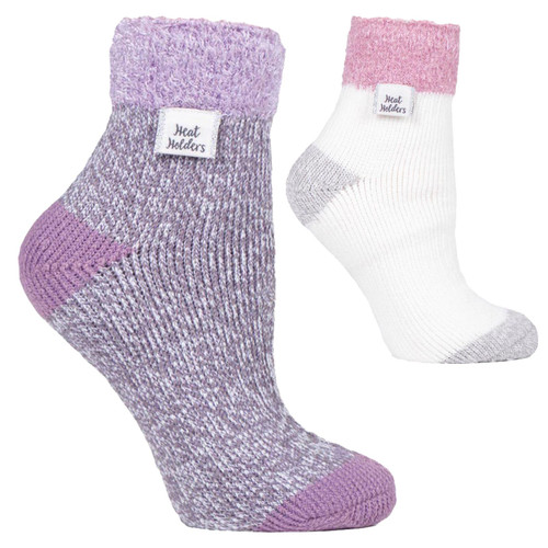 Heat Holders Home Ankle Socks (Purple) 