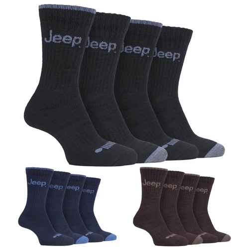 Jeep - 4 Pr Performance Boot Socks