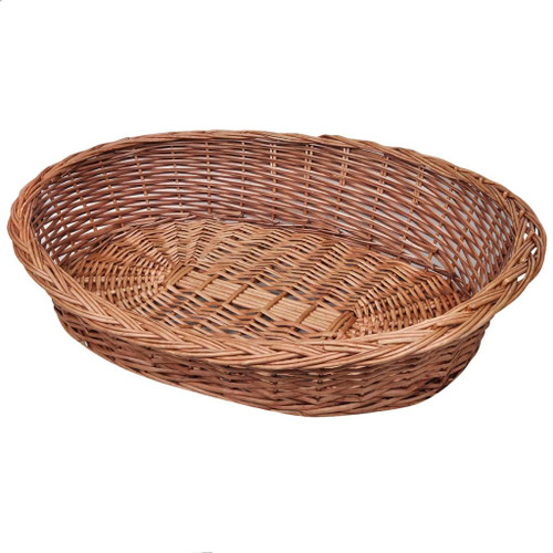 Willow Dog Basket/Pet Bed Natural