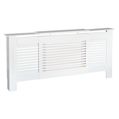 Extendable MDF Radiator Cover MDF-White